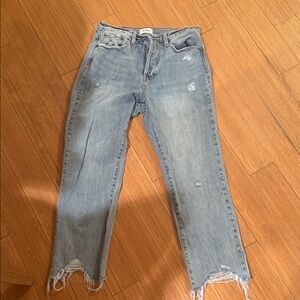 Pistola Light Blue Straight Leg Jeans